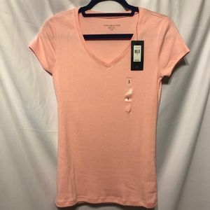 NWT V-Neck Short-sleeved Tee